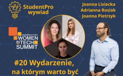 #20 Wydarzenie w którym warto wziąć udział: Perspektywy Women in Tech Summit – wywiad z organizatorką, wystawczynią i uczestniczką.